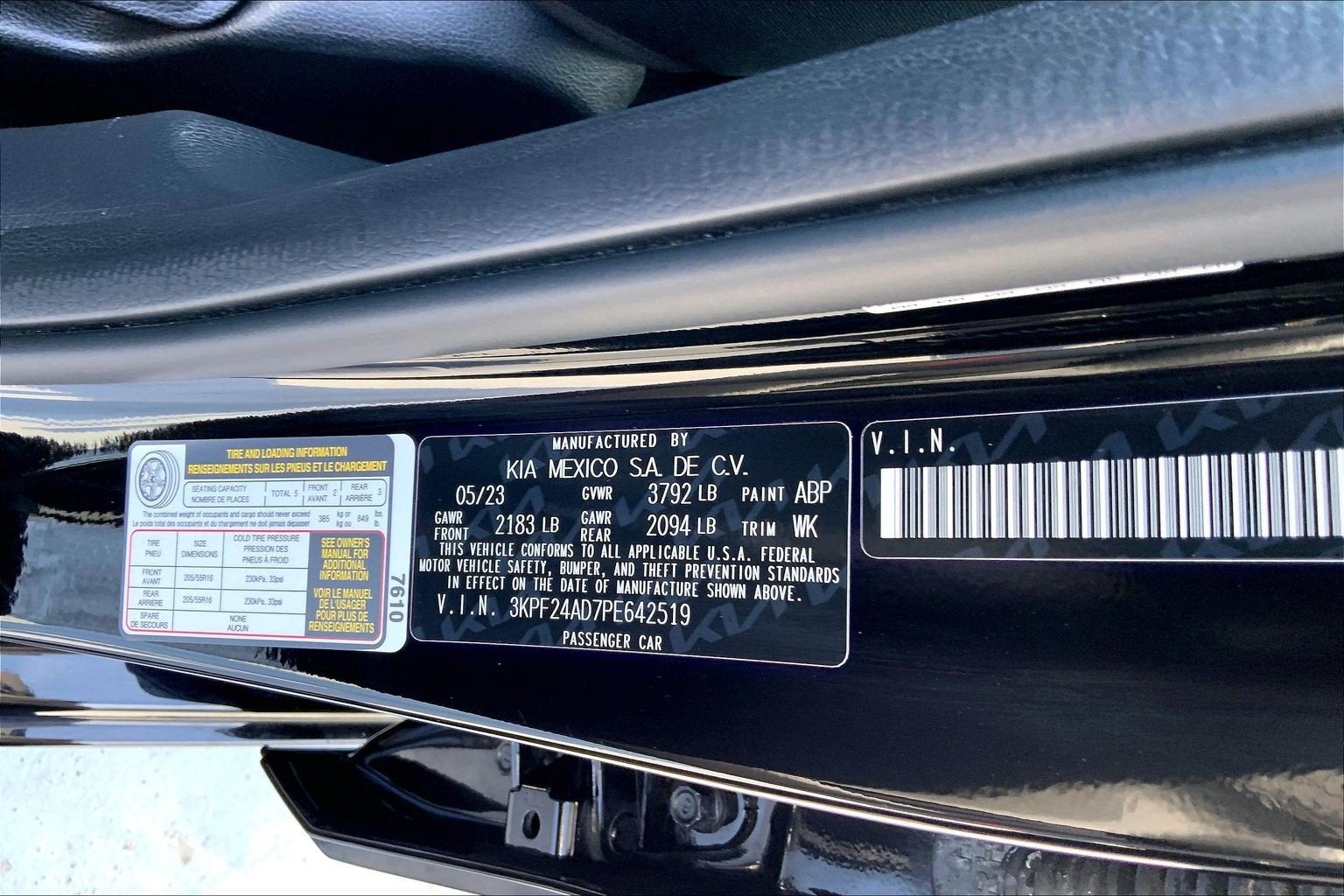 2023 Kia Forte LXS