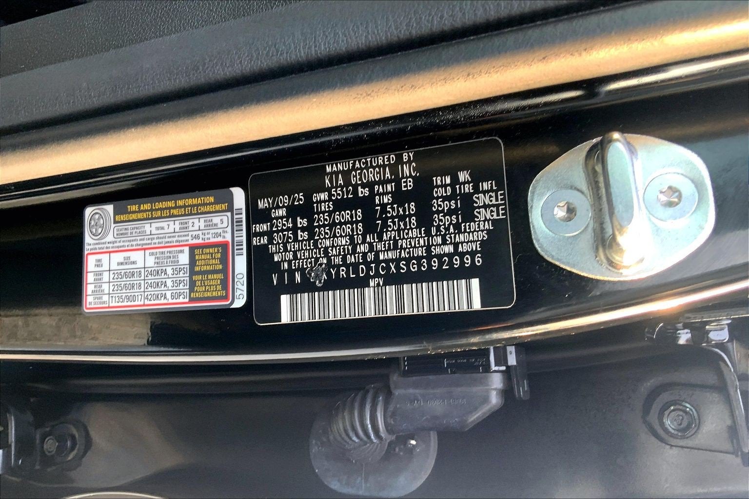 2025 Kia Sorento S