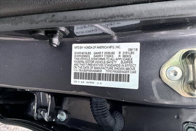 2019 Acura TLX w/Technology Pkg