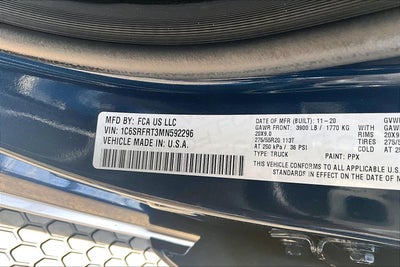 2021 RAM 1500 Laramie