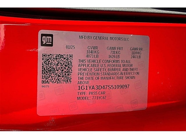 2025 Chevrolet Corvette 1LT