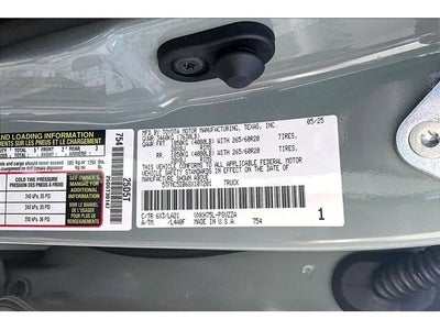 2025 Toyota Tundra 4WD Platinum Hybrid