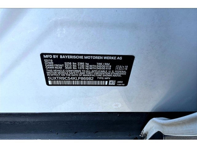 2019 BMW X3 xDrive30i