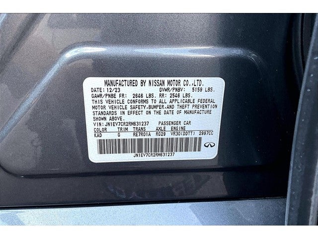 2024 INFINITI Q50 SENSORY AWD