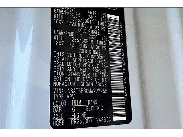 2021 Nissan Rogue SV