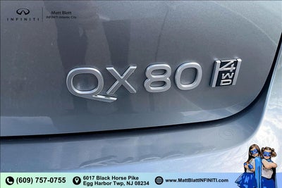 2025 INFINITI QX80 SENSORY