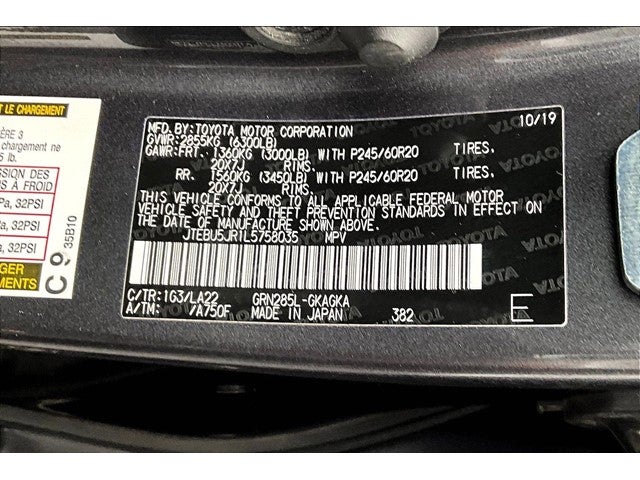 2020 Toyota 4Runner Limited