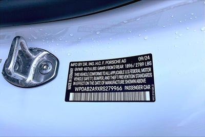 2024 Porsche 911 Carrera S