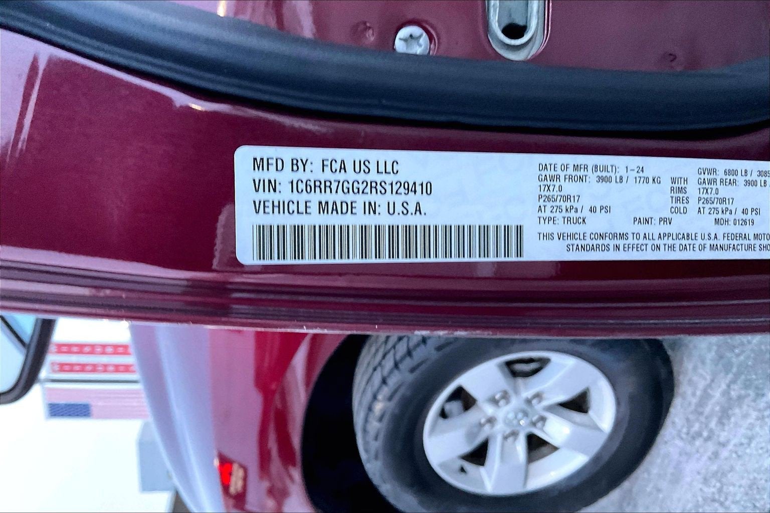 2024 RAM 1500 Classic SLT