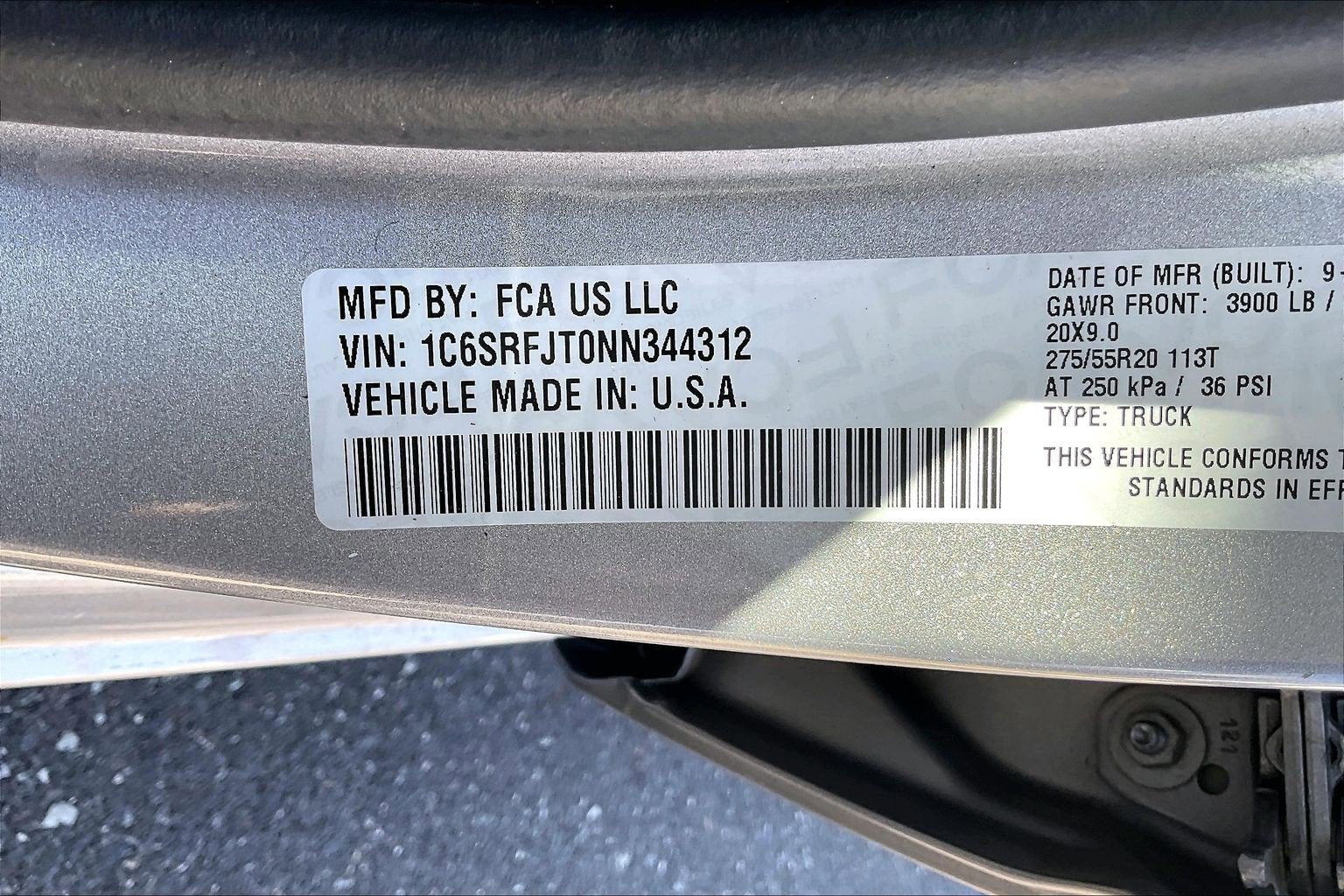 2022 RAM 1500 Laramie