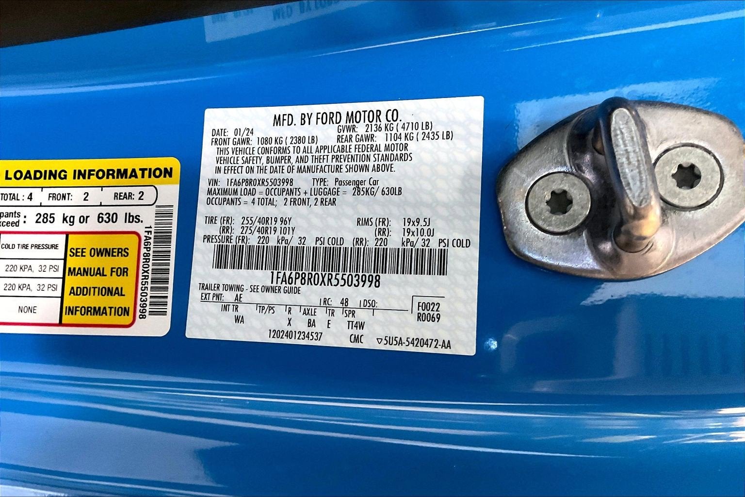 2024 Ford Mustang Dark Horse