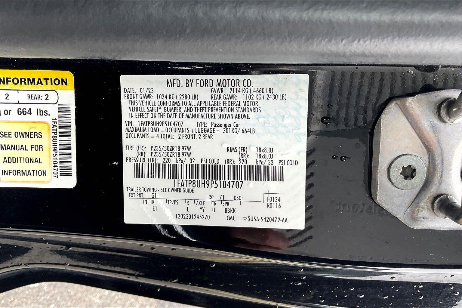 2023 Ford Mustang Eco Premium