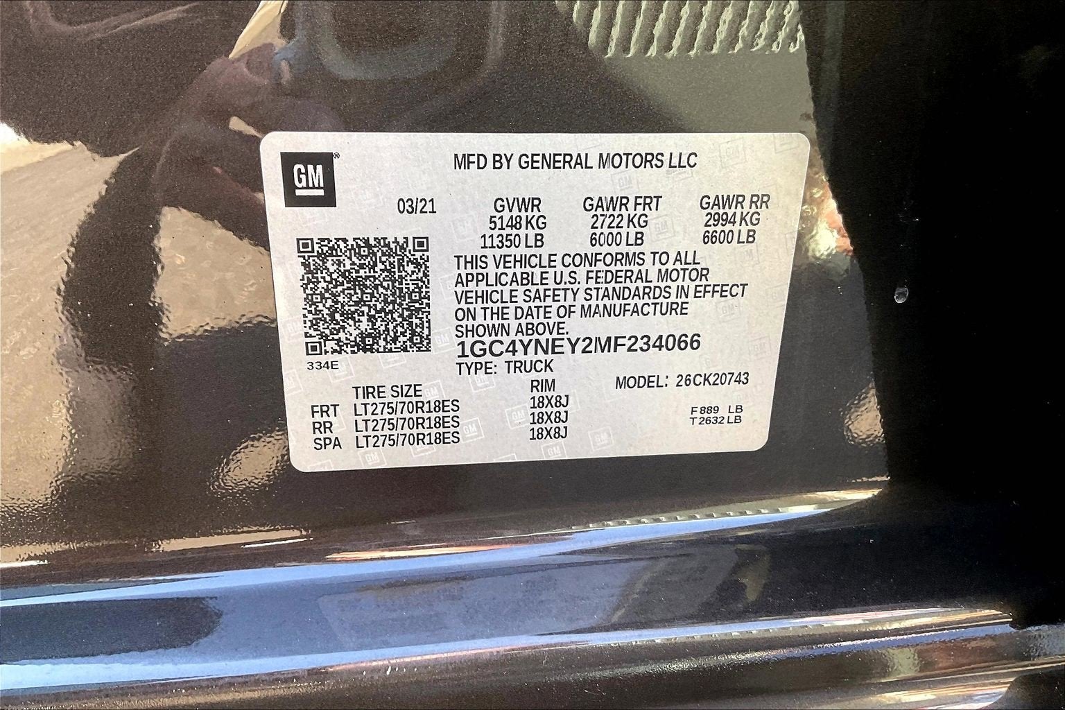 2021 Chevrolet Silverado 2500HD LT