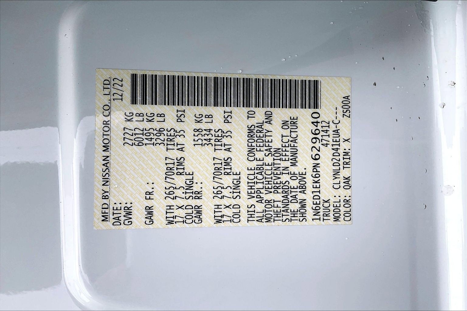 2023 Nissan Frontier PRO-4X