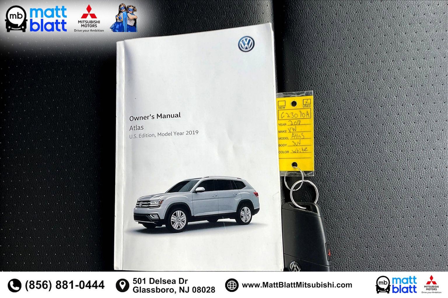 2019 Volkswagen Atlas 3.6L V6 SEL R-Line