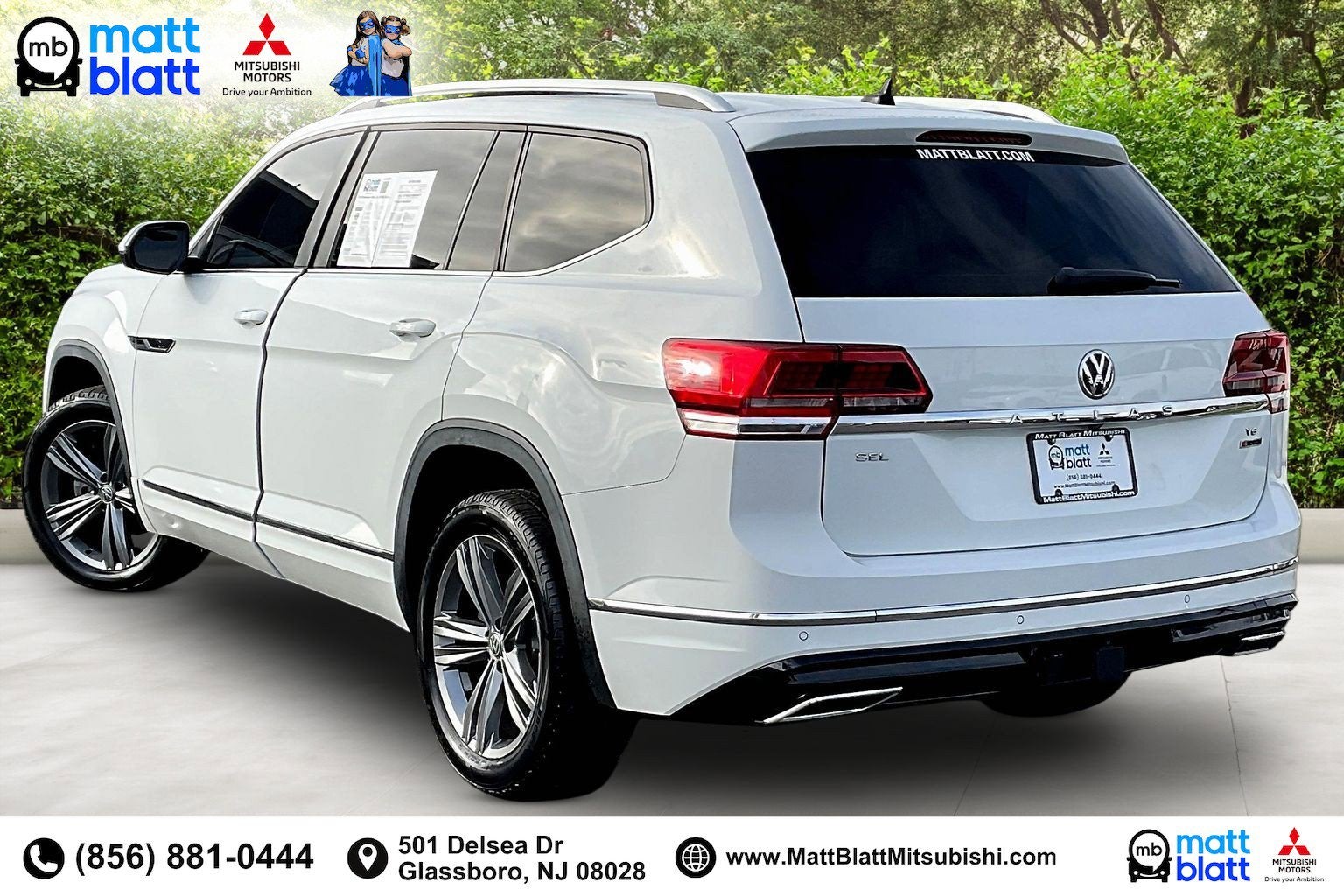 2019 Volkswagen Atlas 3.6L V6 SEL R-Line
