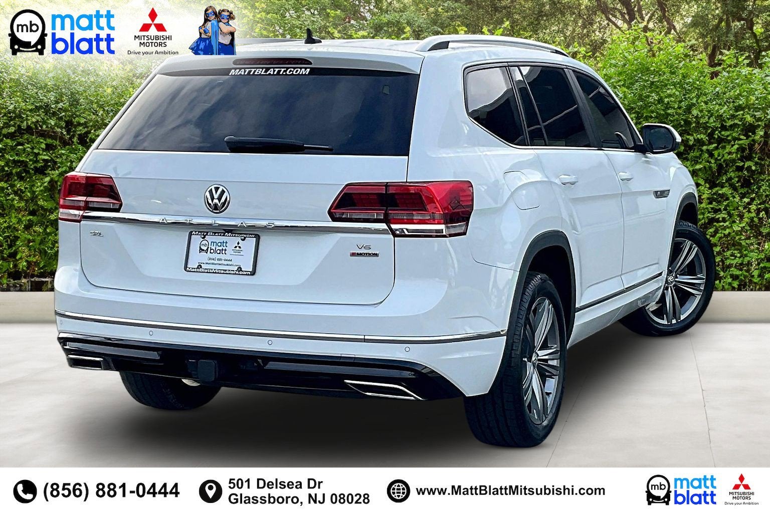 2019 Volkswagen Atlas 3.6L V6 SEL R-Line
