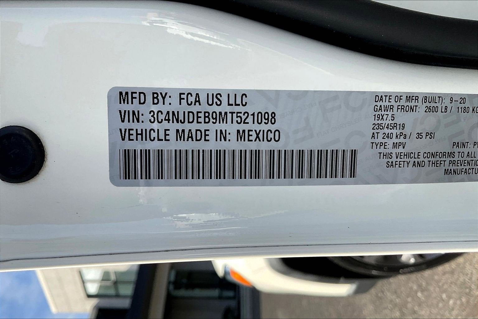 2021 Jeep Compass 80th Anniversary