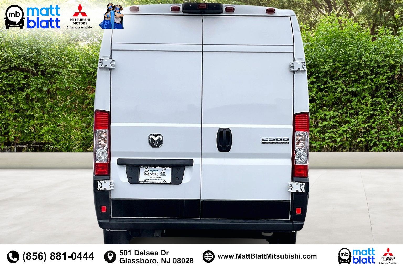 2025 RAM ProMaster Cargo Van Tradesman