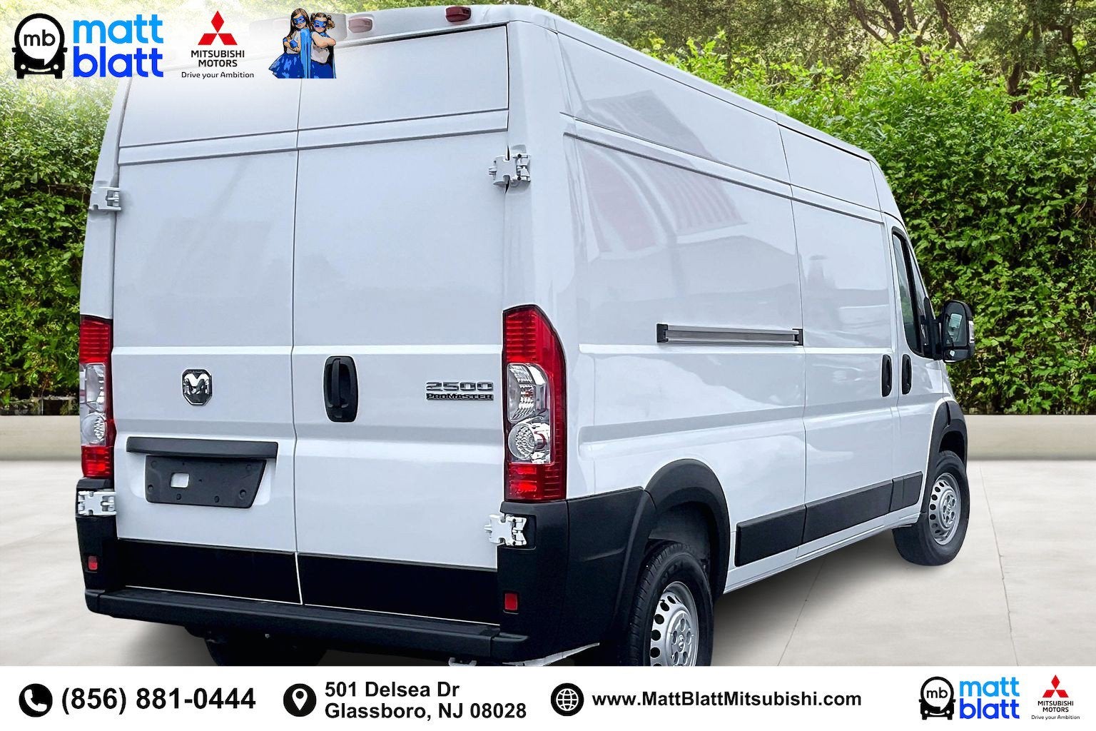 2025 RAM ProMaster Cargo Van Tradesman