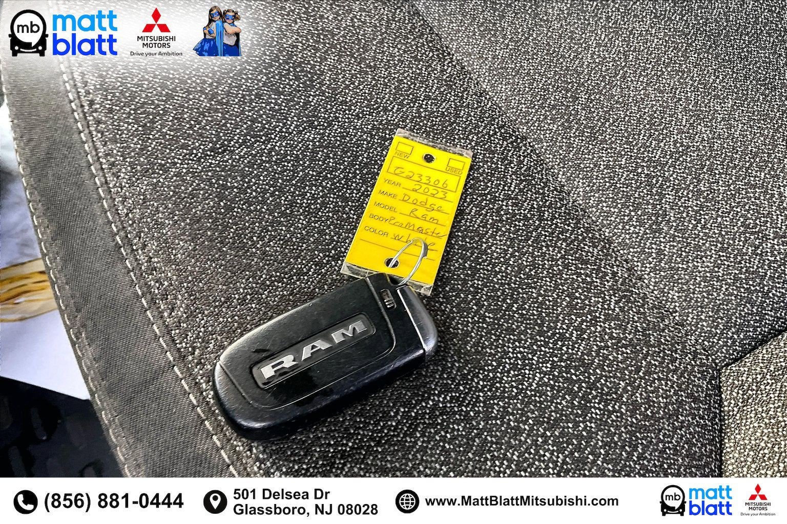 2023 RAM ProMaster Cargo Van High Roof