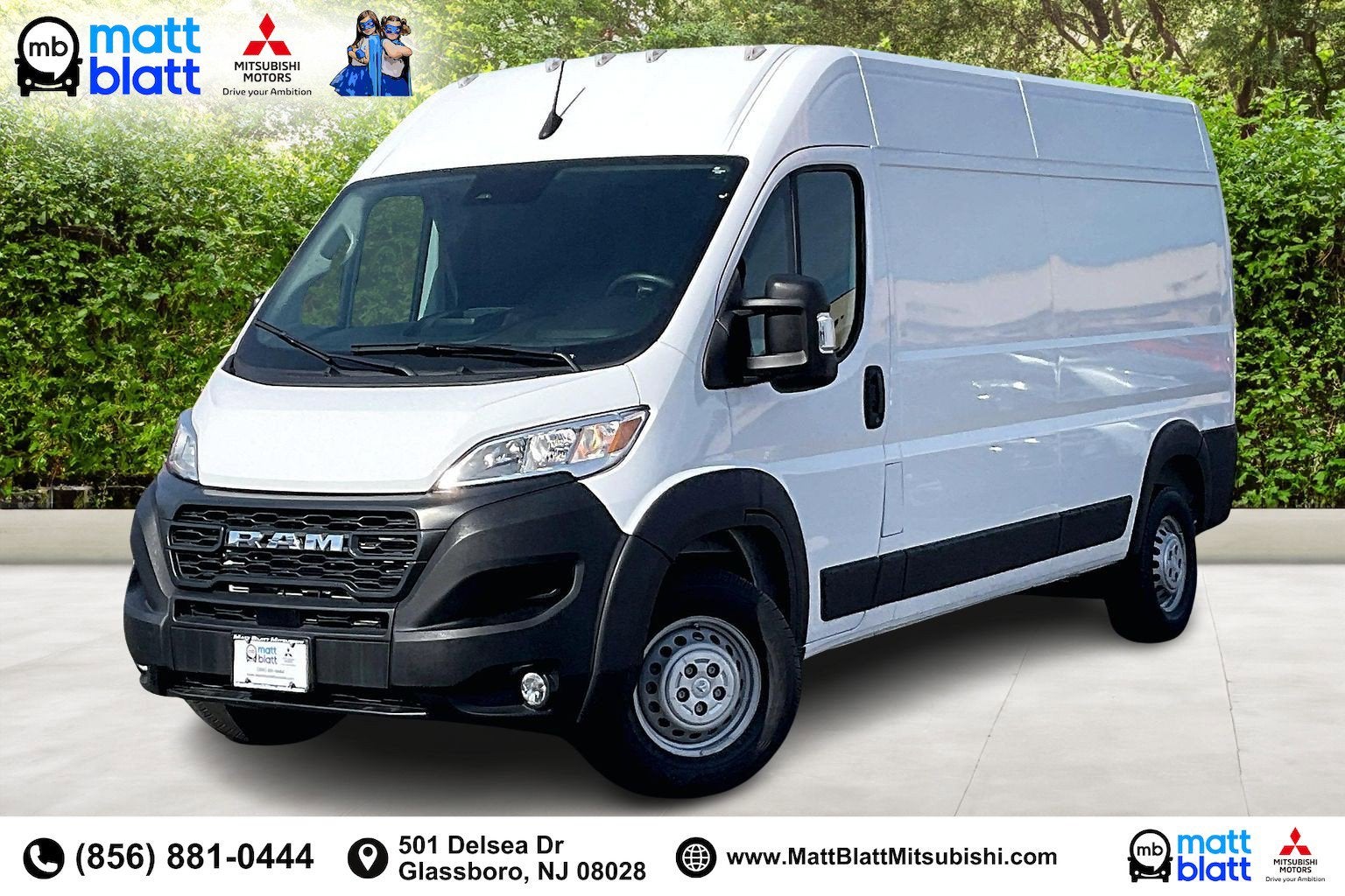 2025 RAM ProMaster Cargo Van Tradesman