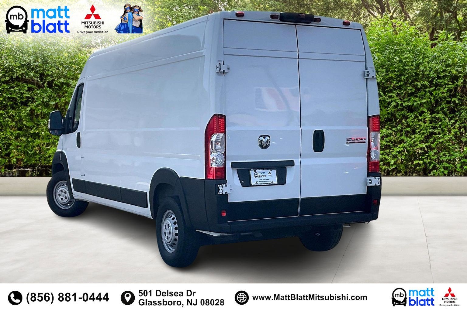2025 RAM ProMaster Cargo Van Tradesman