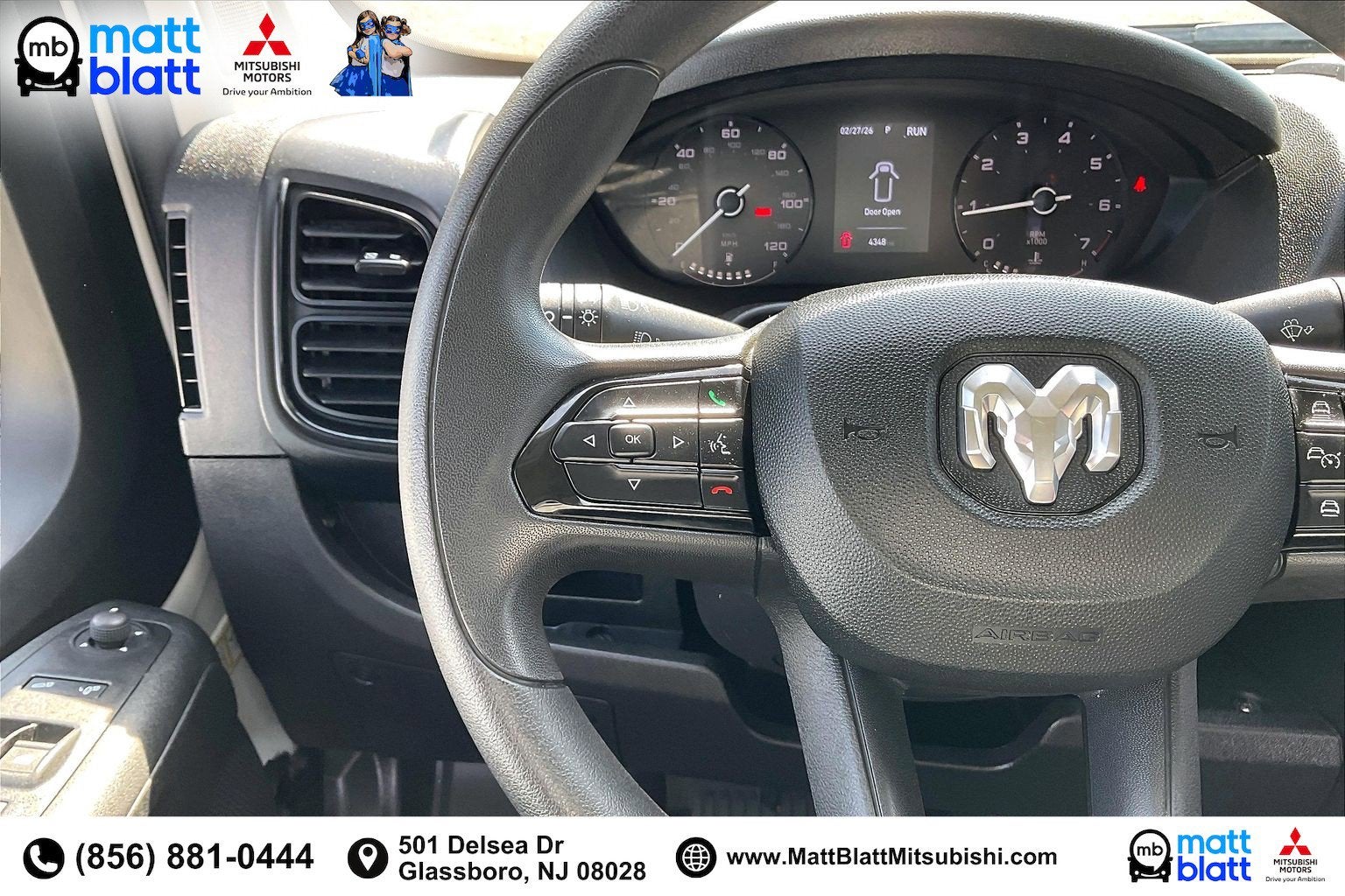 2025 RAM ProMaster Cargo Van Tradesman