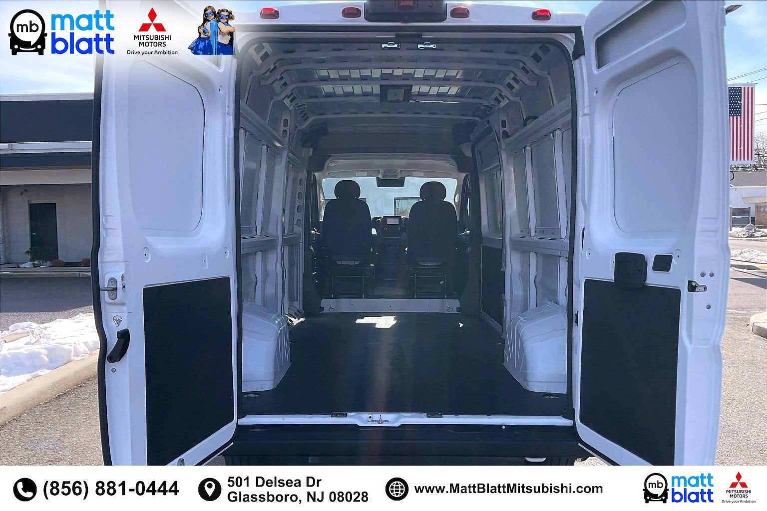 2025 RAM ProMaster Cargo Van Tradesman