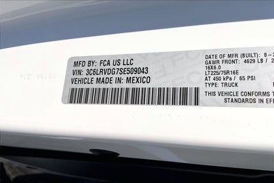 2025 RAM ProMaster Cargo Van Tradesman