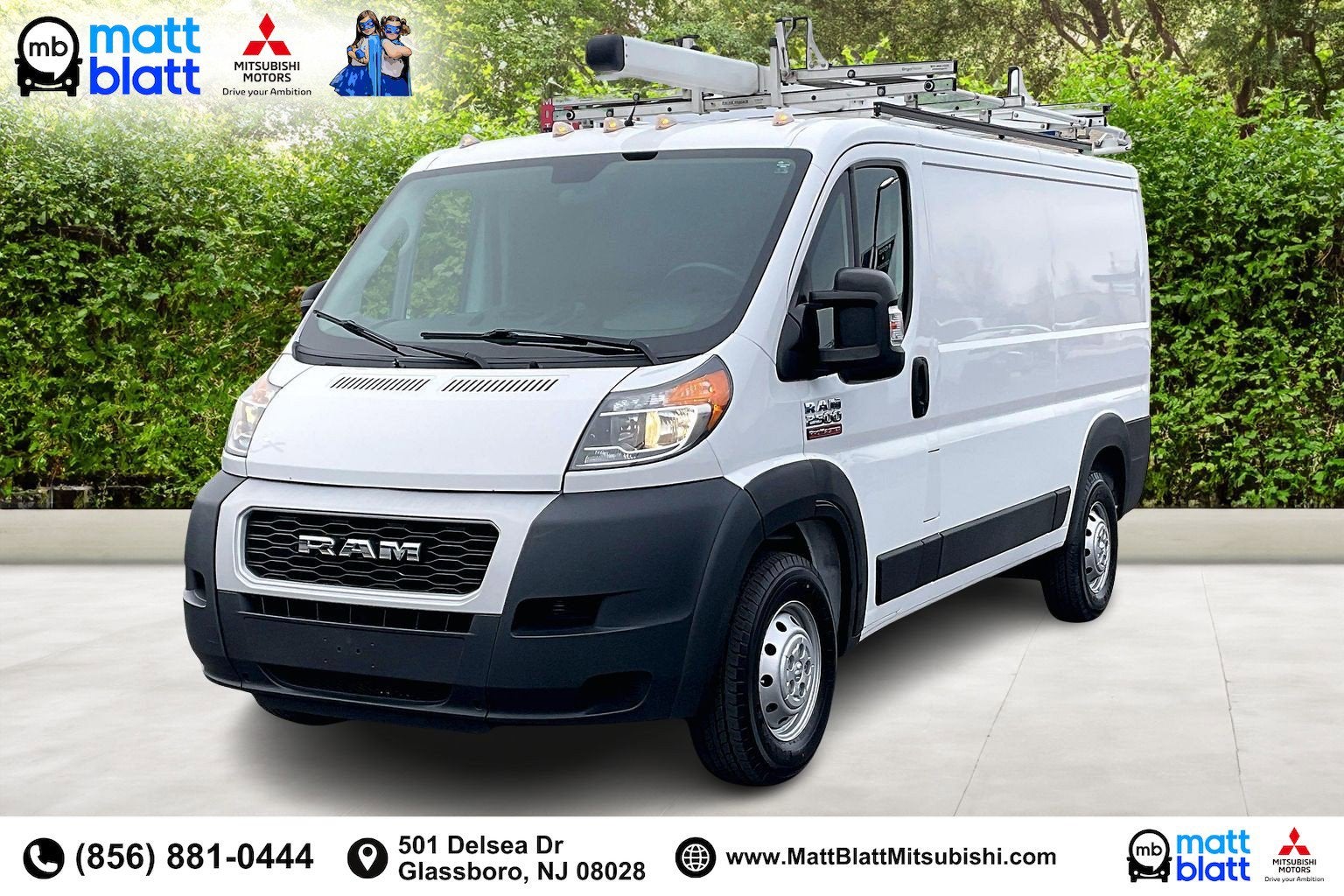 2021 RAM ProMaster Cargo Van Std Roof