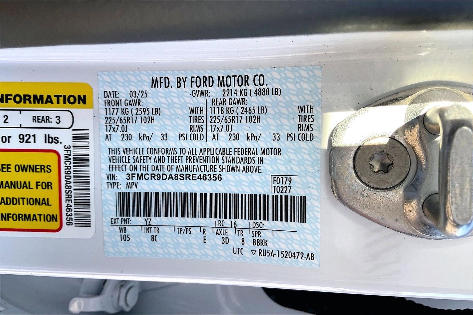 2025 Ford Bronco Sport Badlands