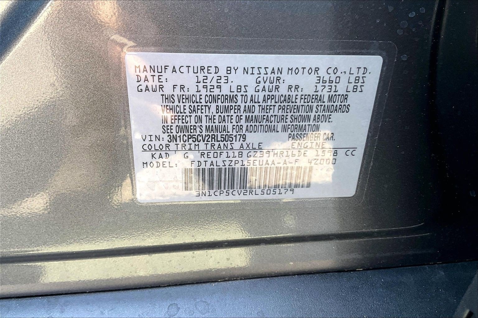 2024 Nissan Kicks SV