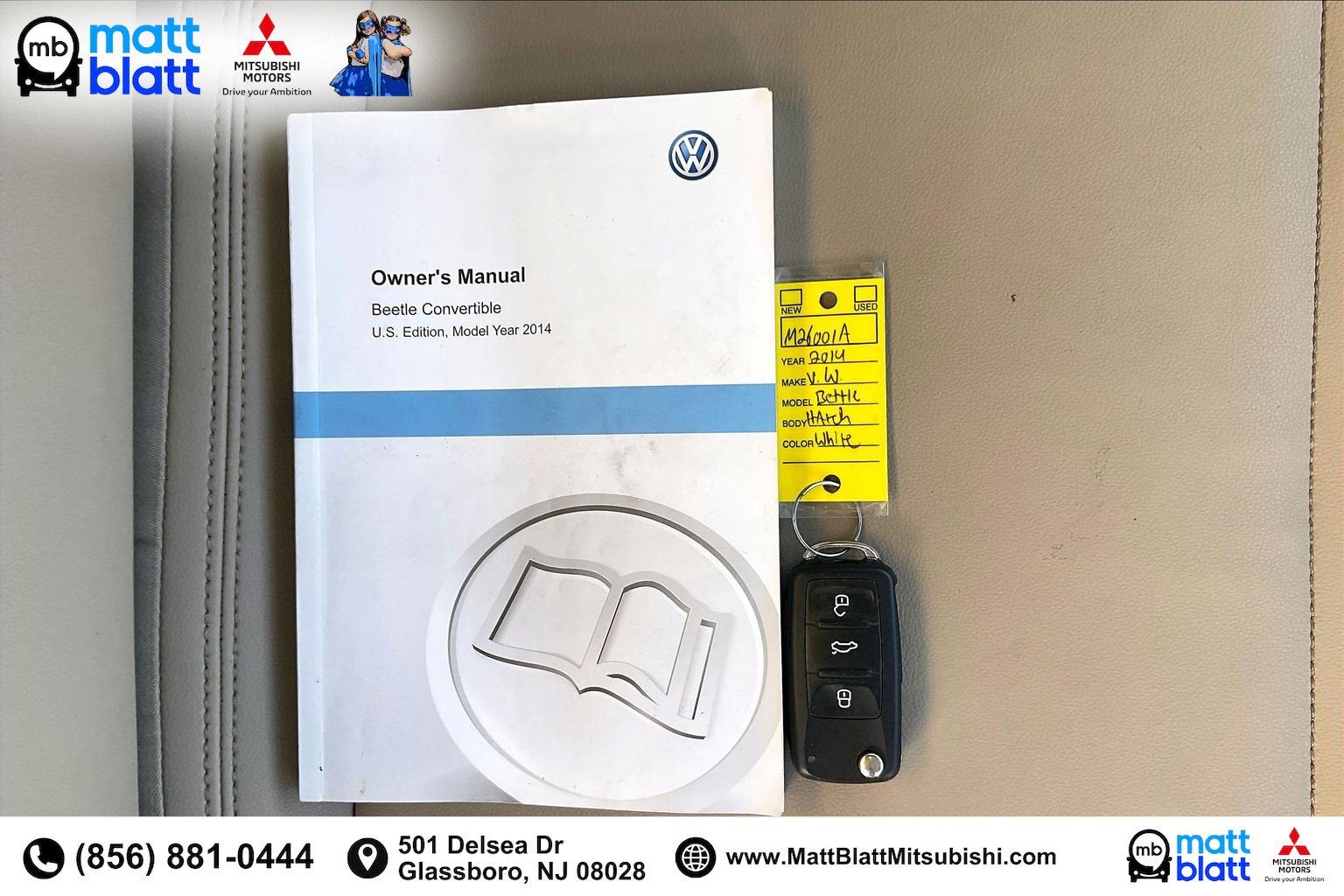 2014 Volkswagen Beetle Convertible 2.0L TDI