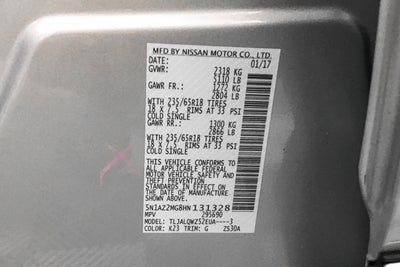 2017 Nissan Murano SV