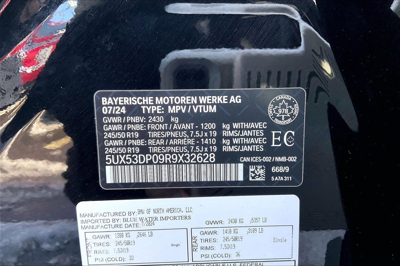 2024 BMW X3 xDrive30i