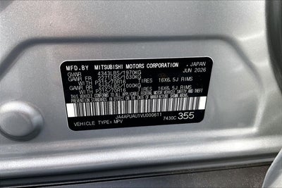 2027 Mitsubishi Outlander Sport Base