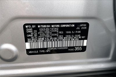 2027 Mitsubishi Outlander Sport Base