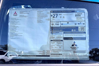 2027 Mitsubishi Outlander Sport Base