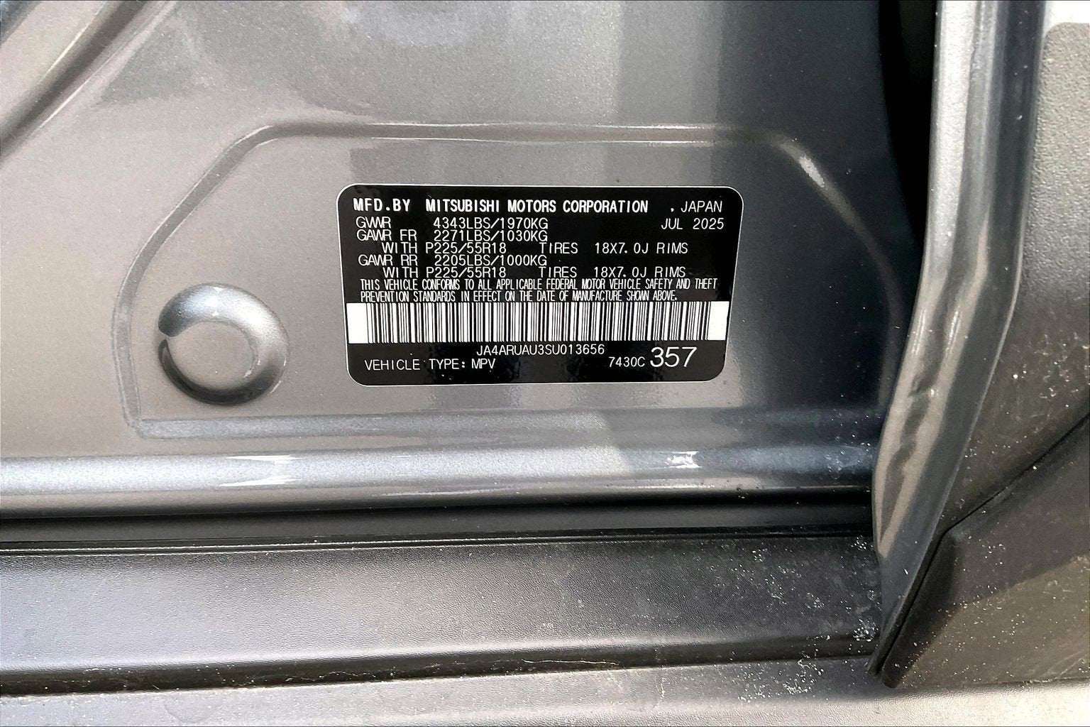 2025 Mitsubishi Outlander Sport Trail Edition