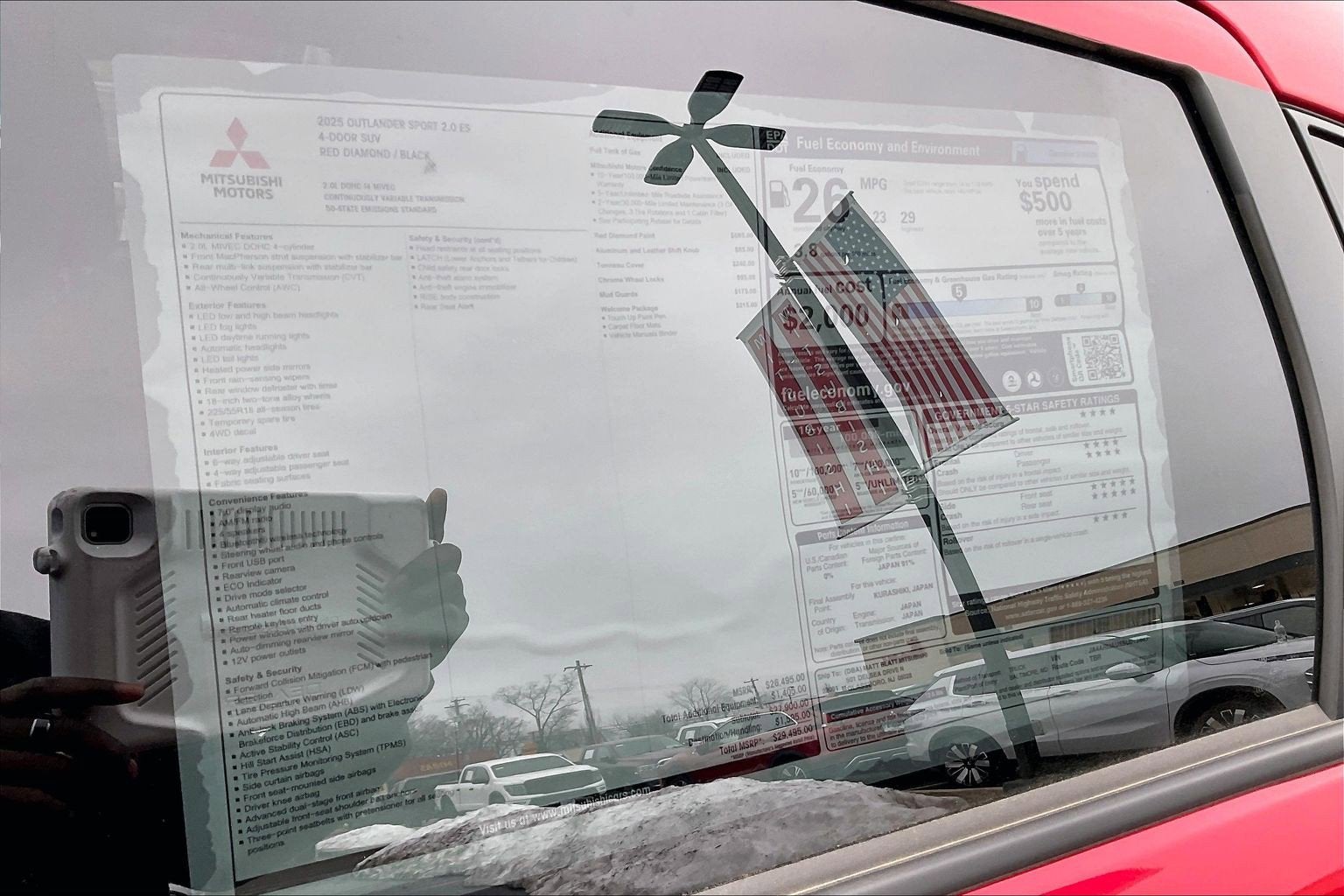 2025 Mitsubishi Outlander Sport ES