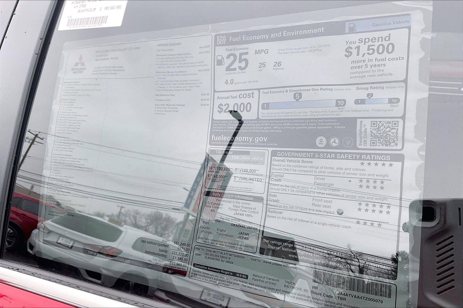 2026 Mitsubishi Eclipse Cross Ralliart