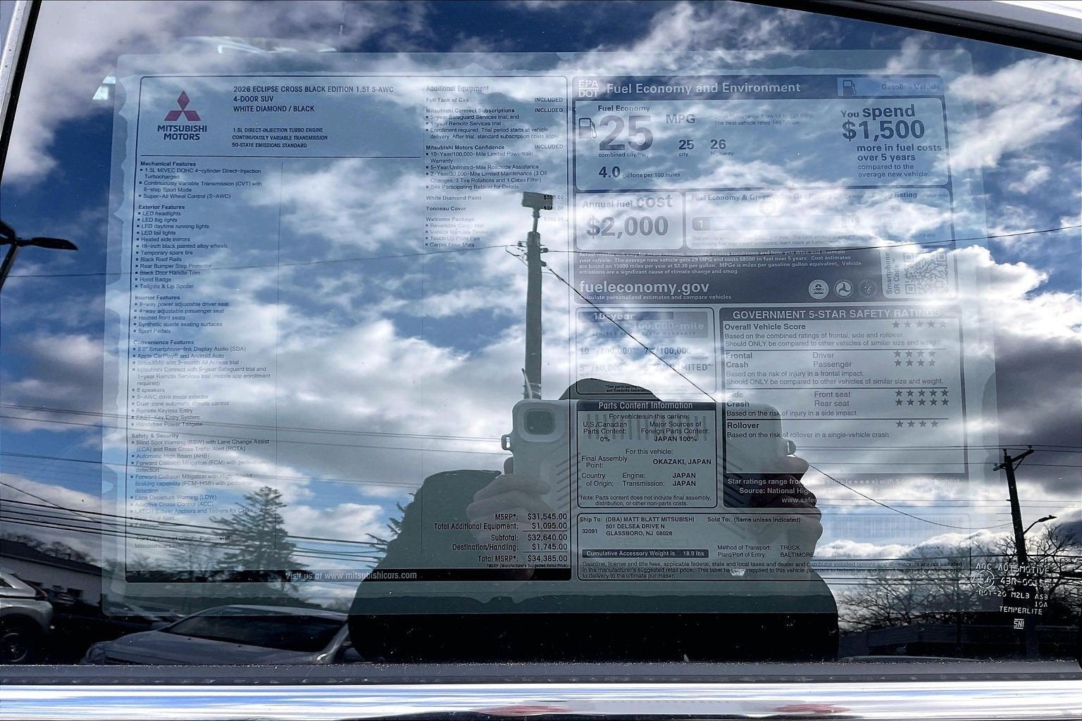 2026 Mitsubishi Eclipse Cross Black Edition S-AWC