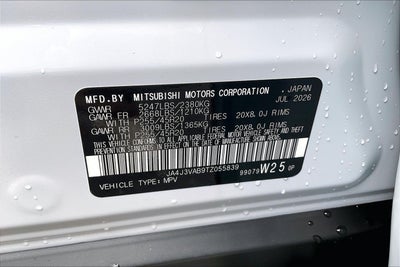 2026 Mitsubishi Outlander LE