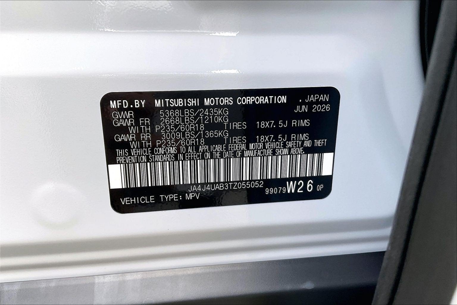 2026 Mitsubishi Outlander ES