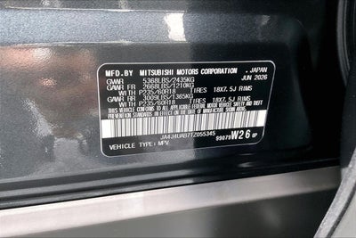 2026 Mitsubishi Outlander ES