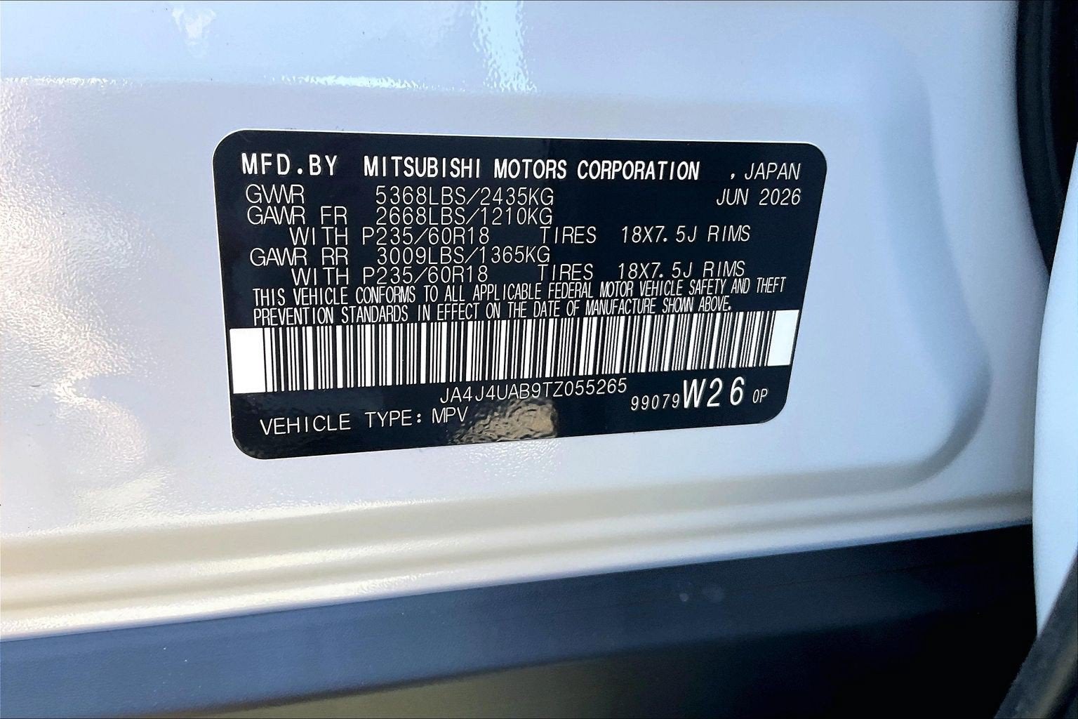 2026 Mitsubishi Outlander ES