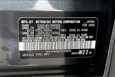 2025 Mitsubishi Outlander SE