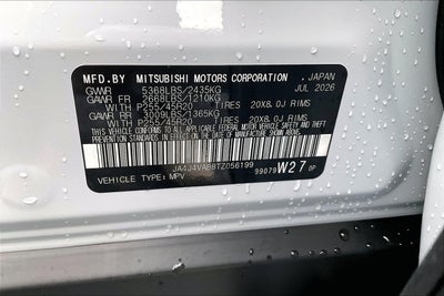 2026 Mitsubishi Outlander SE