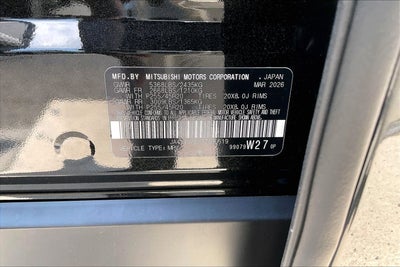 2026 Mitsubishi Outlander SE